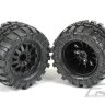 Колеса в сборе Proline Racing USA (СКЛЕЕННЫЕ, 127x74mm) трак 1/10 - Interco TSL SX Super Swamper 2.8" с дисками F11 (ХЕКС 12ММ) артикул PL10110-14