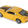 Машина "АВТОПАНОРАМА" Chevrolet Camaro SS, желтый, 1/43, инерция, откр. двери, в/к 17,5*12,5*6,5 см артикул JB1200137
