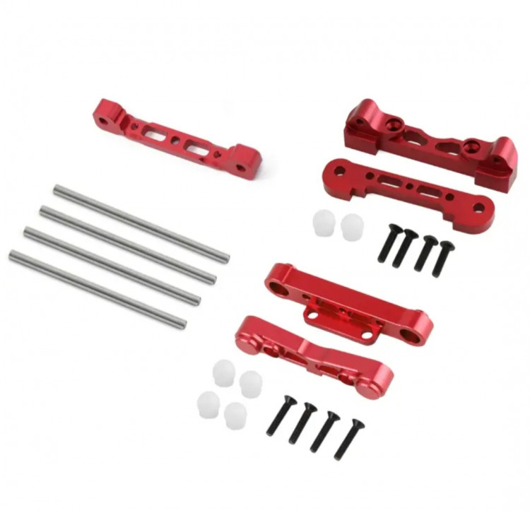 Комплект крепление рычагов для автомоделей ARRMA 1:8 артикул 330379RED