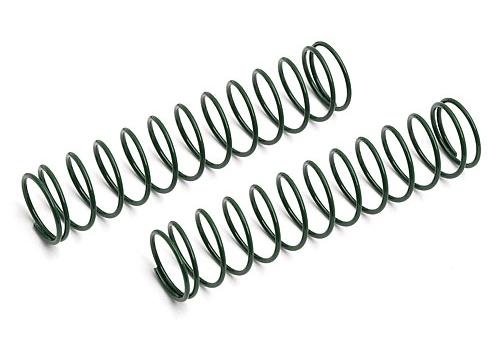 Пружины задние (зеленые) 1.90 LB 2шт. Rear Shock Spring, green, 1.90 lb артикул AS6480
