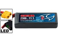 Аккумулятор Team Orion Batteries 11,1V 2300mAh (55С, XT-60, с индикатором заряда) артикул ORI60237