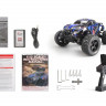 Радиоуправляемый монстр-трак 1/10 Remo Hobby MMAX (синий) аккумулятор Ni-Mh, 4WD, 2.4G, RTR комплект артикул RH1031-BLUE