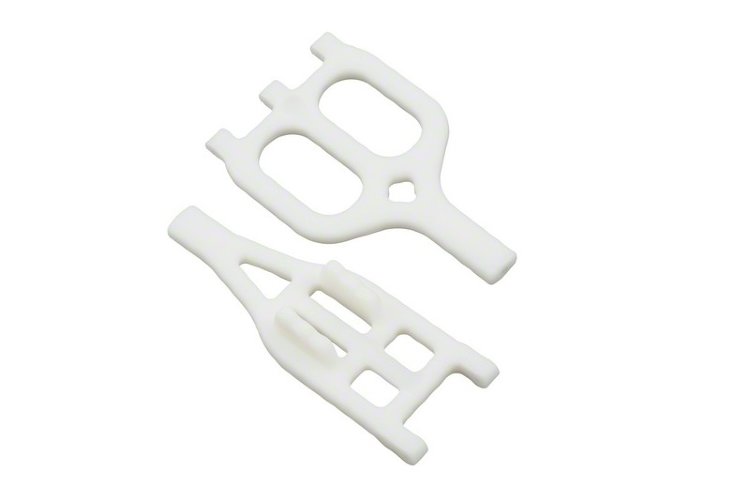 Рычаги подвески (белые) (T-Maxx 2.5R & 3.3 A-arms - Dyeable White) артикул RPM80461