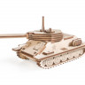 Деревянный конструктор Lemmo Танчик Т-34, 33 детали артикул LM-T34M