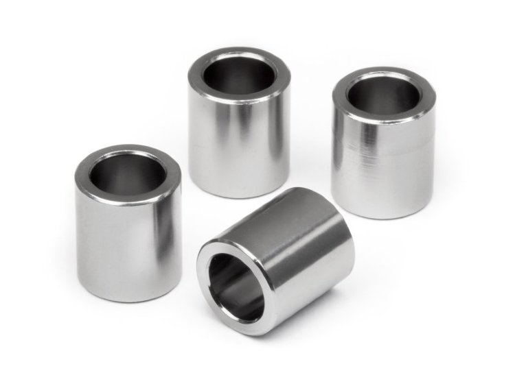 Проставка 8x12x14мм (GUNMETAL/4шт) артикул HPI-113002