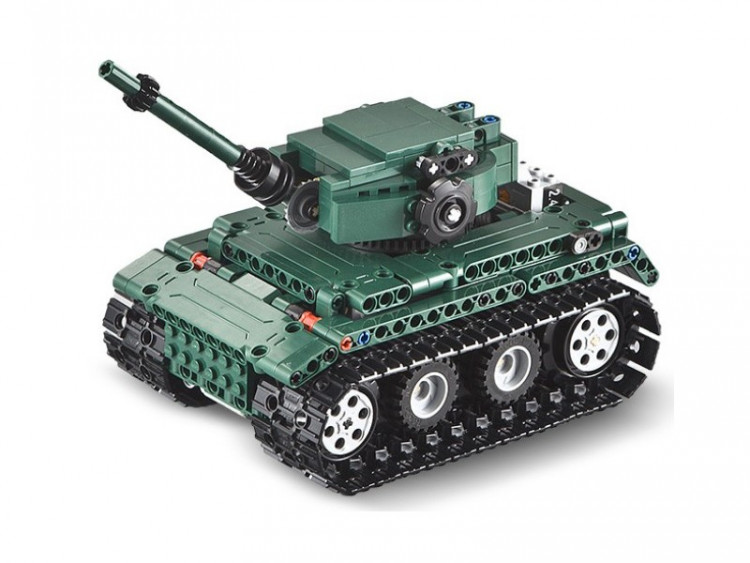 Р/У конструктор CaDA Technic танк Tiger 1 (313 деталей) артикул C51018W