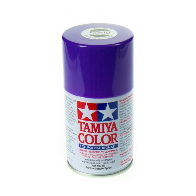 Краска для поликарбоната Tamiya PS-10 Purple артикул TAM-86010