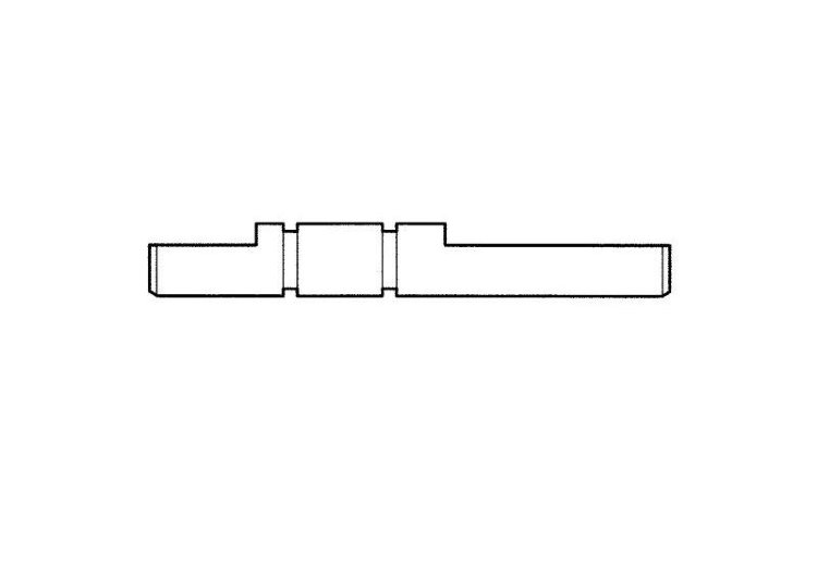 Вал (BA17) (Front Propeller Joint) артикул 	TAM-13455324