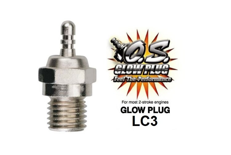 Свеча OS MAX GLOW PLUG LC3 (LONG REACH) HOT (TRAXXAS Engine) артикул 71653000