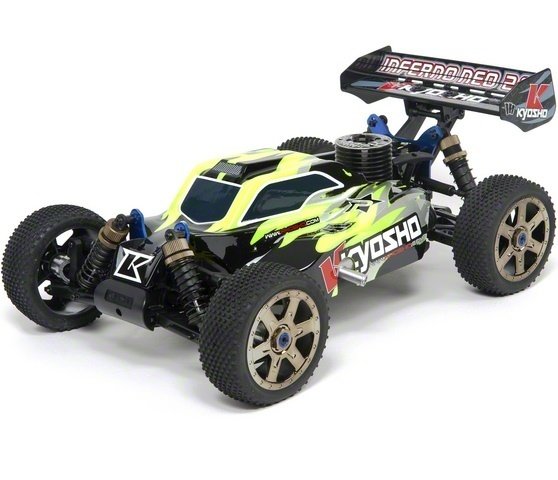 Радиоуправляемая автомодель багги KYOSHO 1/8 GP 4WD Inferno NEO 2.0 RTR (Yellow) артикул 31684T1B