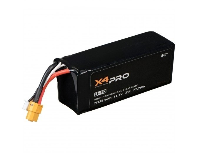 Аккумулятор Hubsan H109S Li-Po  11.1V, 7000mAh, 3S (25 C) X4 Pro разъем XT60 артикул H109S-17