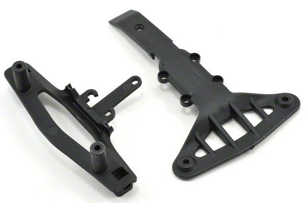 Бампер (Bumper, front/ bumper mount, front) артикул TRA7335 