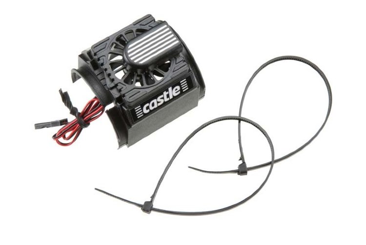 Вентилятор охлаждения Castle Creations Cooling Fan & Shroud for 1/8th Motors артикул CSE-011-0004-00