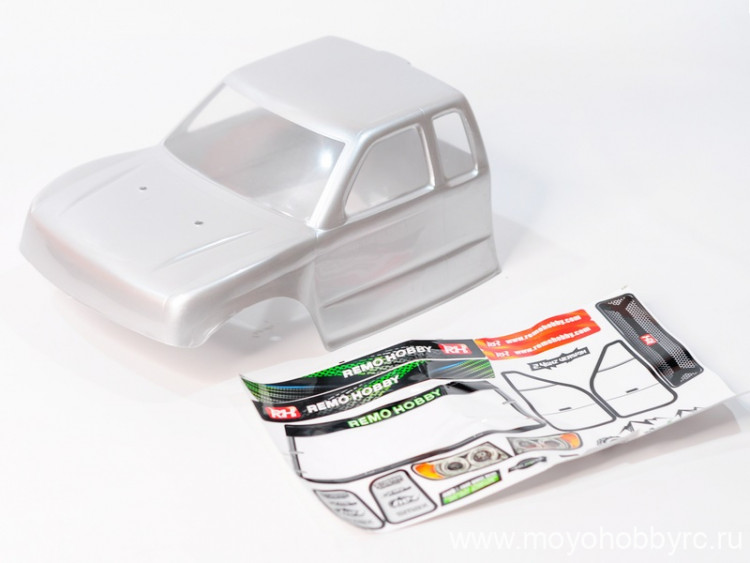 Кузов "Silver" для трофи-краулера Remo Hobby Trial Rigs 1/10 артикул D7916