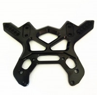 Бабочка передняя алюминиевая (черная)  для ARRMA 1:8 артикул MRH330220