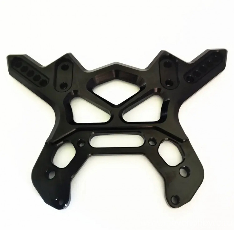 Бабочка передняя алюминиевая (черная)  для ARRMA 1:8 артикул MRH330220