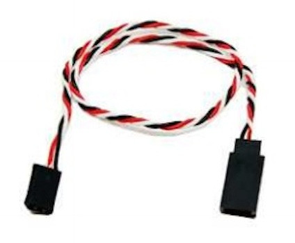 Удлинитель для сервопривода, длина 150мм. AWG26 (Goowell 26 twist EXT.150mm) артикул GW-13-024-26