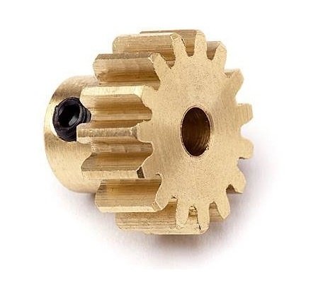 Ведущая шестерня HSP motor gear (17T/ под вал электродвигателя 2 мм) артикул HSP58092