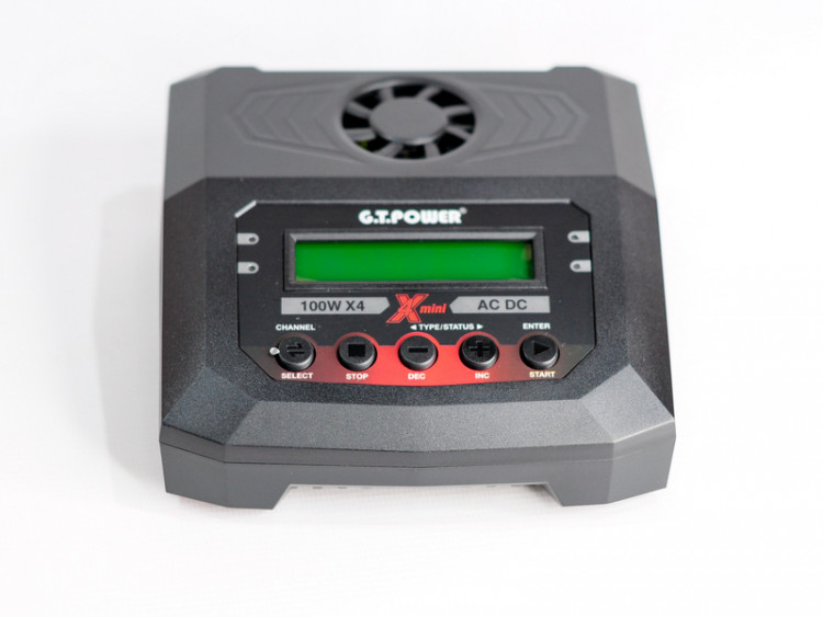 Универсальное зарядное устройство G.T.Power X4MINI артикул GTP-X4MINI