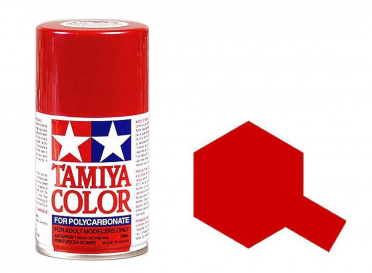 Краска для поликарбоната PS-15 Metallic Red артикул TAM-86015