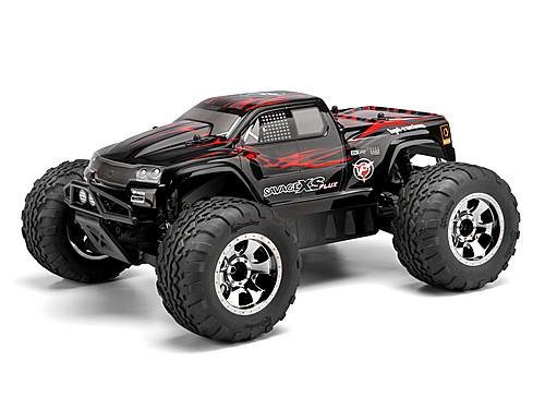 Кузов 1/12 Savage XS - GT-2XS окрашен (RED/BLACK/GREY) артикул HPI-105274