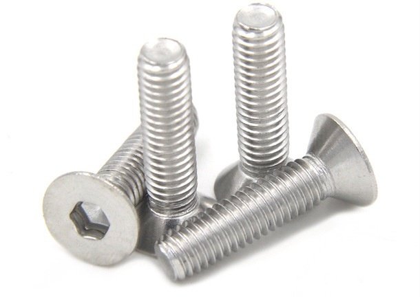 Винты M3x14mm Flat Head Hex нержавейка (10 шт.) артикул MRH-M31410F