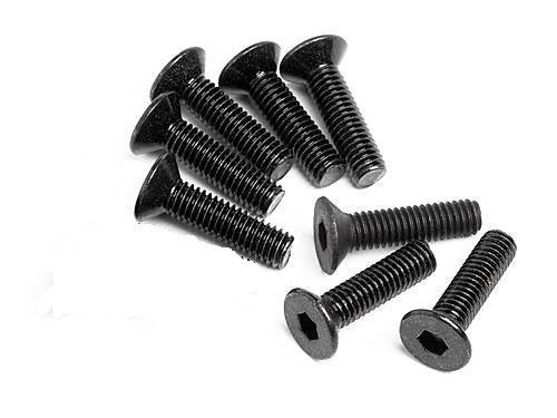 Винты M3x16mm Flat Head Hex (10 шт.) артикул MRH-M31610F