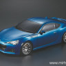 Кузов Killerbody не крашенный 1/10 SUBARU BRZ (ширина 195 мм, колёсная база: 257 мм, высота 125 мм) артикул KB-48575