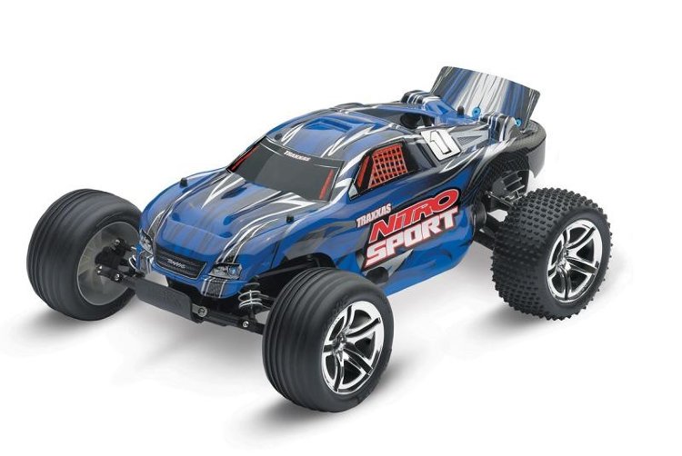 Автомодель TRAXXAS Nitro Sport 2WD 1/10 RTR + NEW Fast Charger артикул TRA45104-1