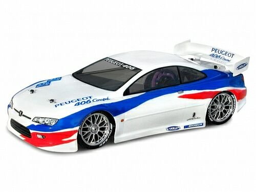 Кузов 1/10 - PEUGEOT 406 COUPE (200MM) - некрашеный артикул HPI-7426