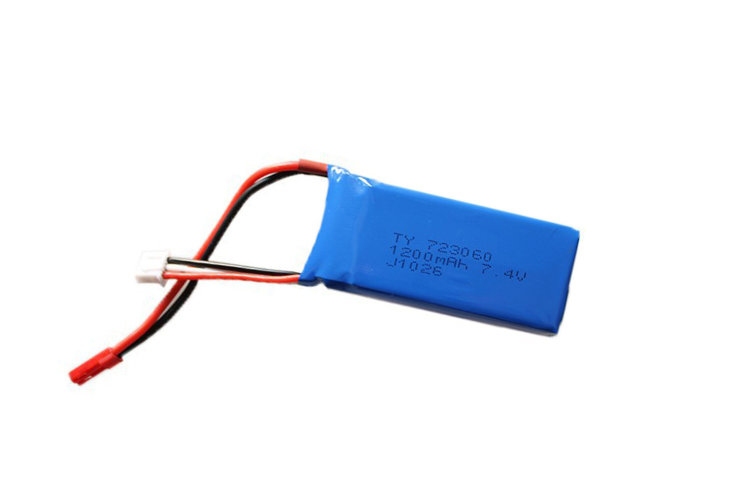 Аккумулятор Li-po 7,4V 1200Mah (Li-po battery 7,4V 1200Mah) артикул WLT-V666-09