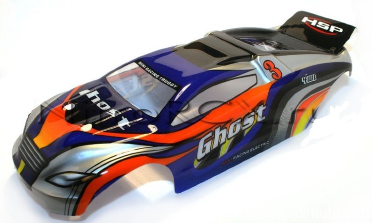 Корпус для трагги HSP Ghost масштаба 1:18 (ОКРАШЕН) артикул HSP80391