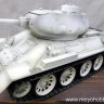 Р/У танк Taigen 1/16 T34-85 (СССР) 2.4G (зимний)