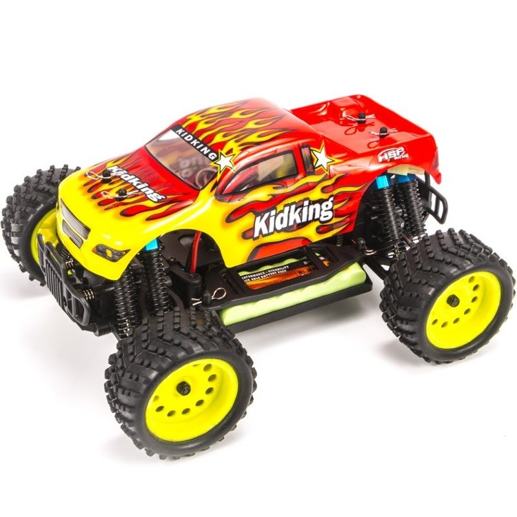 Радиоуправляемая модель с коллекторным электродвигателем HSP 1/16 EP 4WD Monster Truck артикул HSP-94186