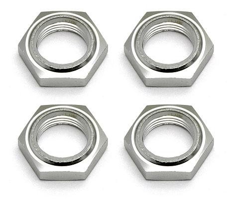 Гайки колес 1/8 контрящиеся - Nyloc, silver (4шт.) артикул  AS89405