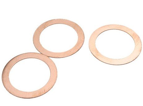Комплект прокладок блока двигателя TRAXXAS [ Gaskets, cooling head: 0.20, 0.30, 0.40mm (1 each) (0.30mm stock) (TRX 3.3) ] артикул TRA5292