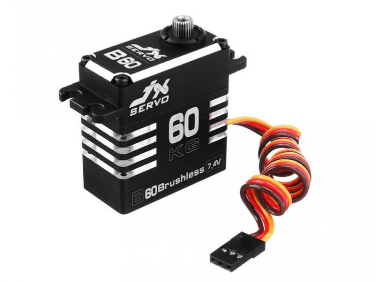 Сервомашинка цифровая JX Servo B60 (87г/62/0.11/7.4V) бесколлекторная, Full metal артикул JXS-B60