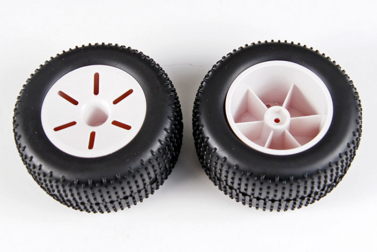 Колеса в сборе HSP 1/10 off-road HEX 12mm (2 шт.) артикул HSP17703