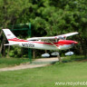 Радиоуправляемый самолет Top RC Cessna 182 400 class (красный) 965мм PNP артикул top003B