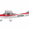Радиоуправляемый самолет Top RC Cessna 182 400 class (красный) 965мм PNP артикул top003B