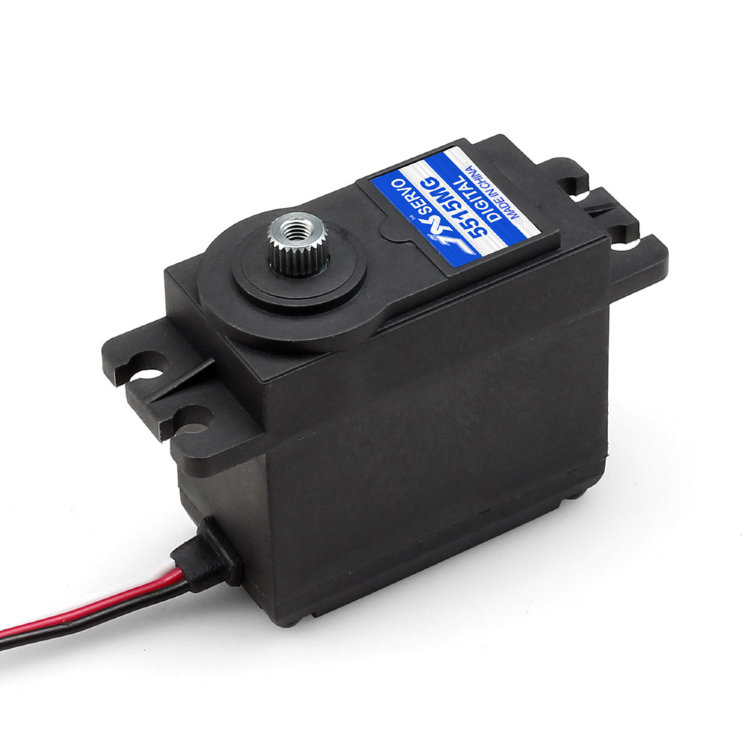 Сервопривод JX PDI-5515MG (Metal / цифровая) под качалки 25T (Futaba) артикул PDI-5515MG