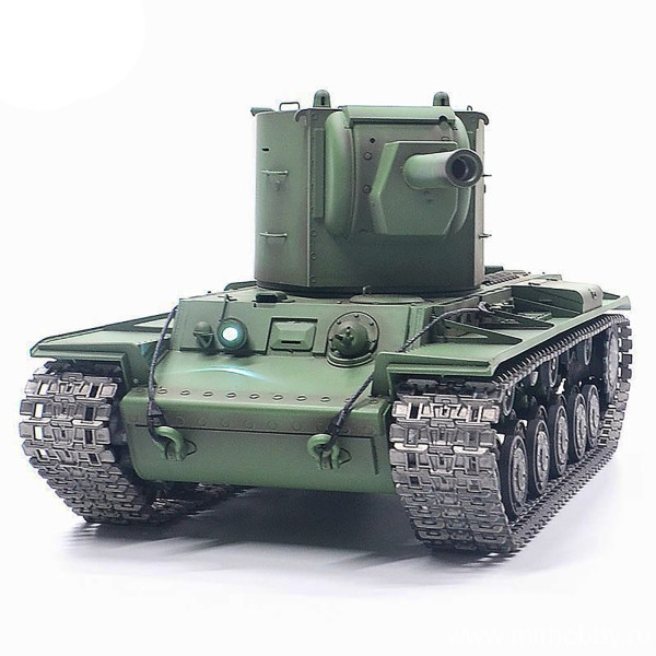 Радиоуправляемый танк Heng Long KV-2 (Россия) MS version V7.0 масштаб 1:16 артикул HL-3949-1-MS-V7