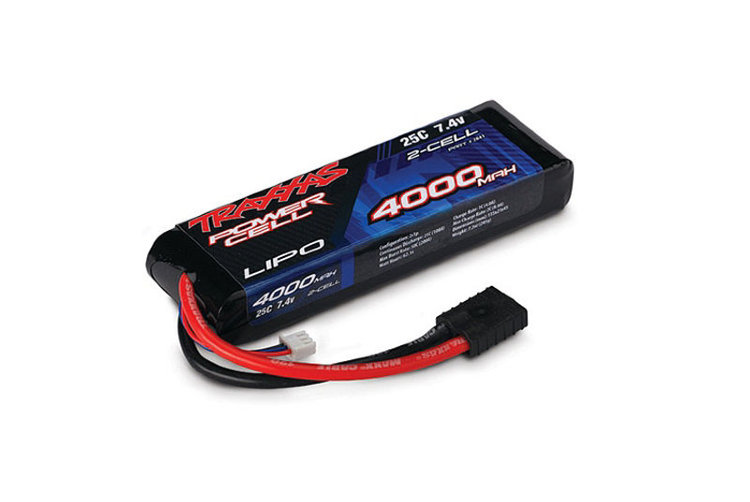 Аккумулятор TRAXXAS LIPO 7.4V ~ 4000 mAh, 2-CELL, 25C артикул TRA2841