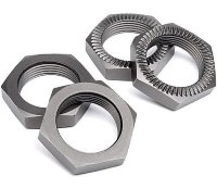 Гайки колес Baja (24mm/ GUNMETAL/4шт) артикул HPI-102216