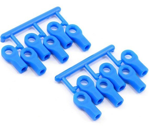 Наконечники тяг (Blue) RPM Traxxas Short Rod Ends (12) артикул RPM80475