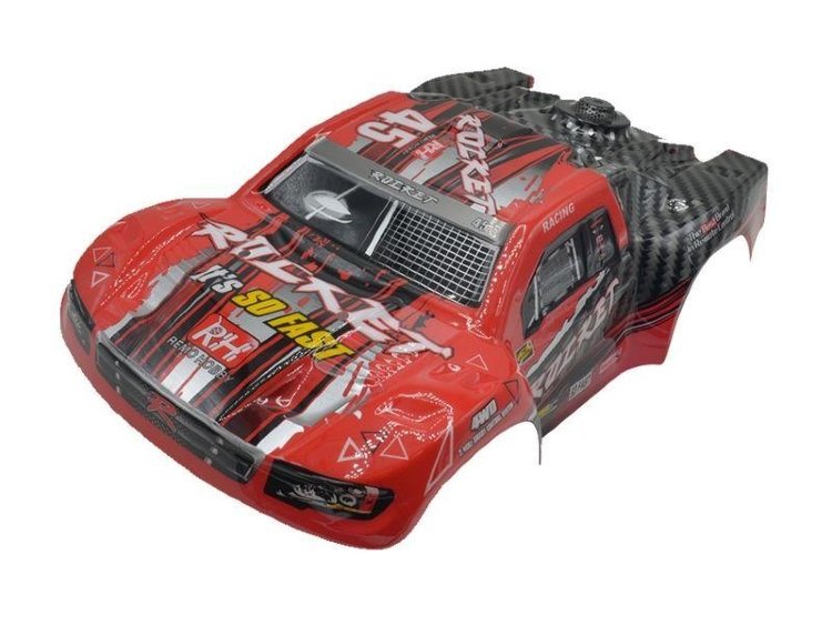 Кузов (красный) для шорт корса Remo Hobby 1/16 артикул D2602