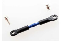 Turnbuckle, aluminum (blue-anodized), camber link, front, 39mm (1)(assembled w/rod ends)/hollow ball артикул TRA3737A 