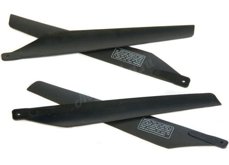 Лопасти E-SKY A (2 шт.) + B (2 шт.) (000284 и 000283) Lama V4 / COMANCHE / KOB / Hunter / Dauphin артикул 000283 + 000284
