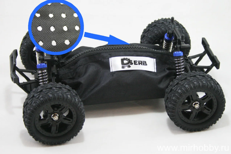 Защитный чехол "Derb" Remo Hobby 1/16 (защита частичная от влаги, грязи, имеет отверстия для охлаждения) артикул DB-9016P