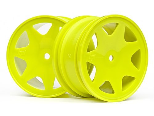 Диски колесные ULTRA 7 YELLOW 35mm (2шт) артикул HPI-100621 	